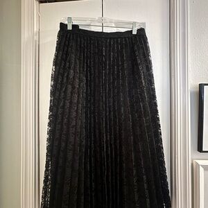 ASOS Curve Black Lace Skirt